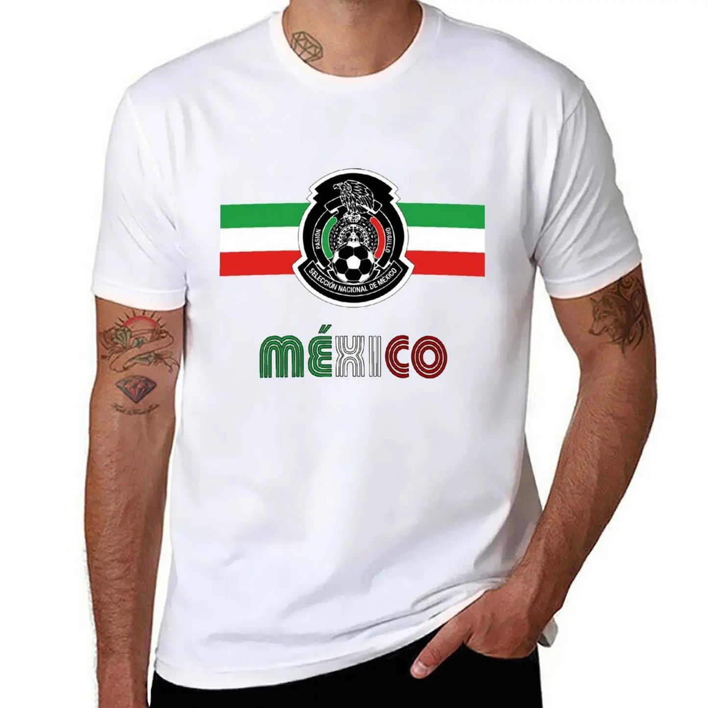 Mexico Soccer Team Seleccion Mexicana de futbol T-Shirt funnys for a boy heavyweights mens clothes