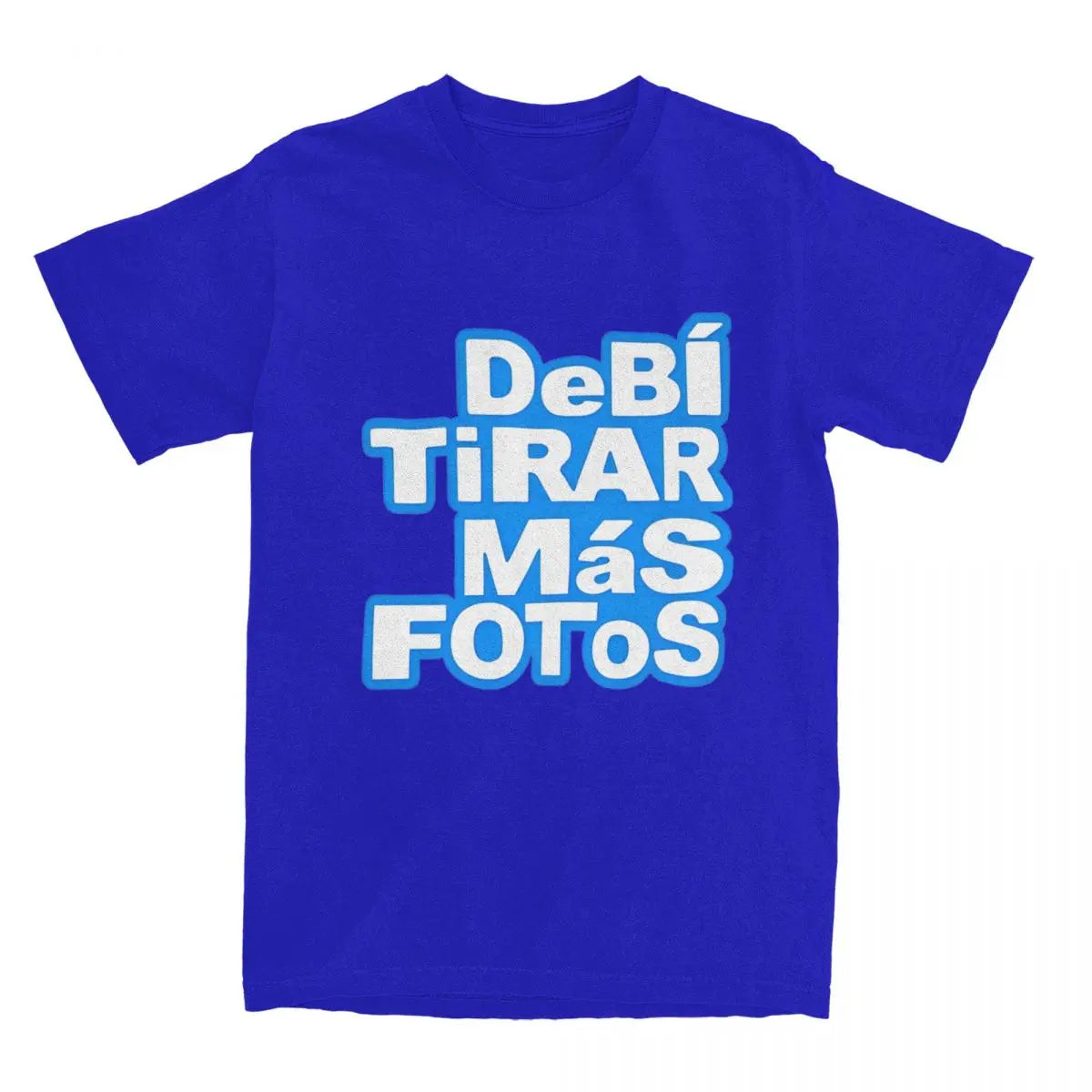 Bad Bunny Debi Tirar Mas Fotos T-Shirt Summer Y2K Funny T-Shirts Cotton Harajuku Tee Shirt For Men Short-Sleeve Design Top Tees