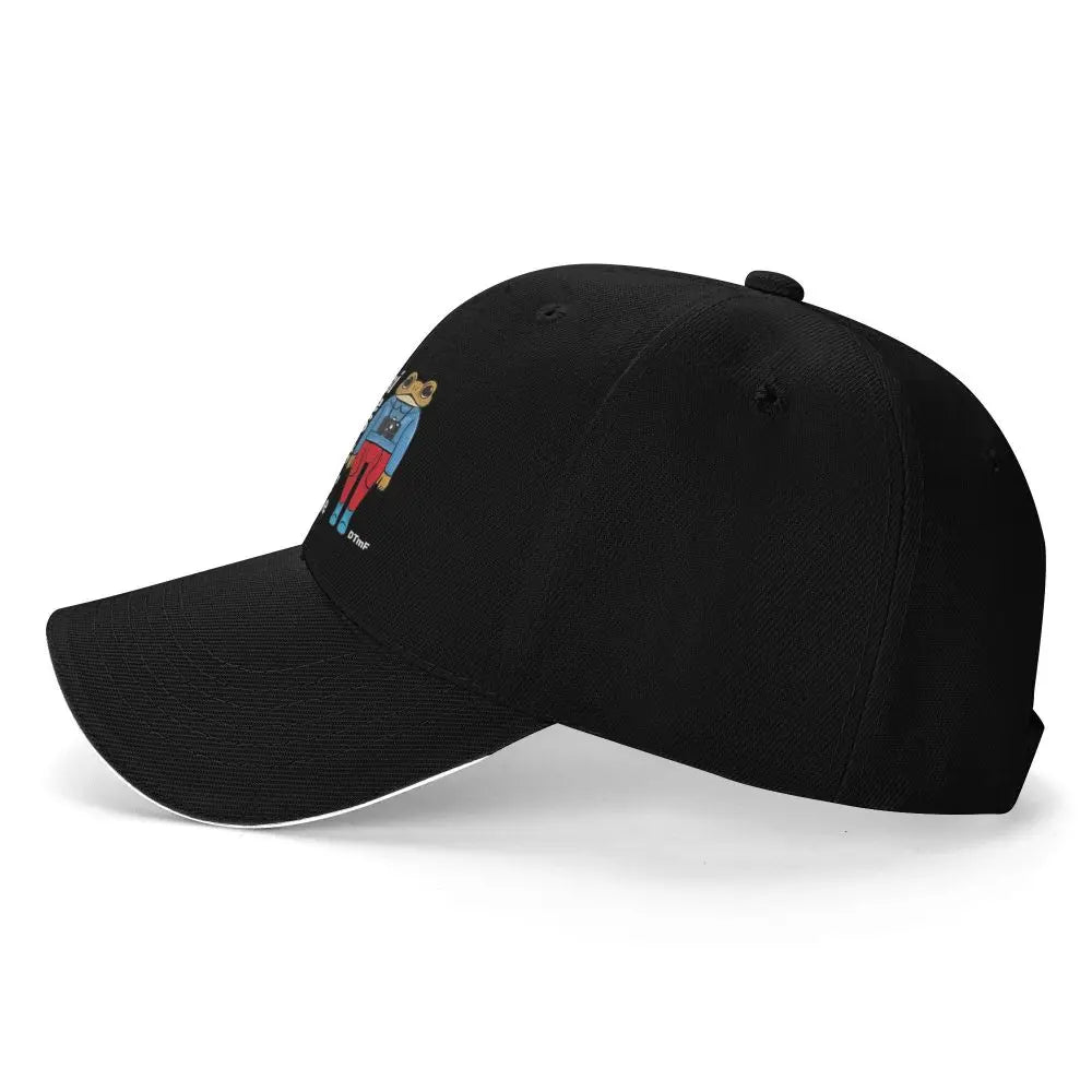 Men Women Bads Bunnys DTMF Debi Tirar Mas Fotos 2025 Album Hats Cool Baseball Cap Sun Hat Travel Headewear Adjustable