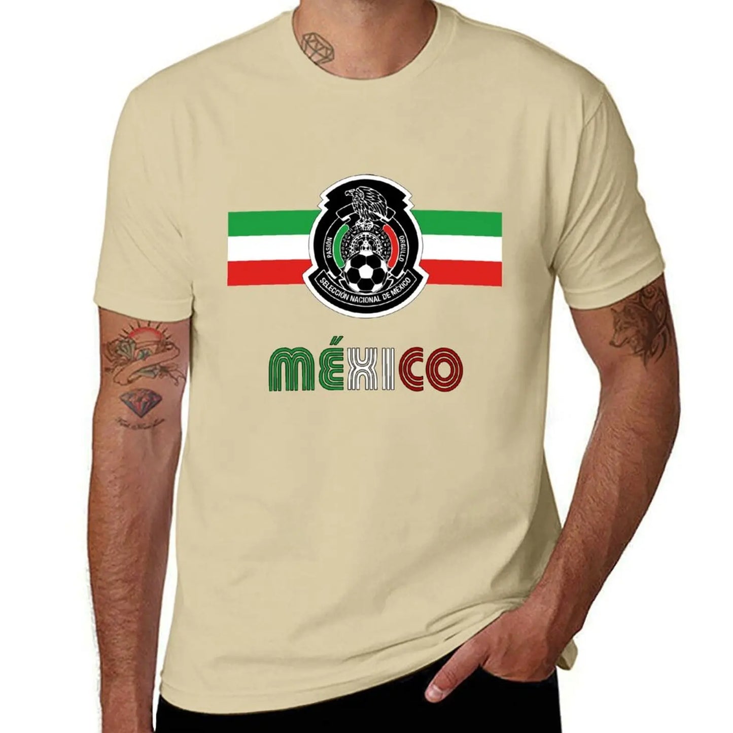 Mexico Soccer Team Seleccion Mexicana de futbol T-Shirt funnys for a boy heavyweights mens clothes