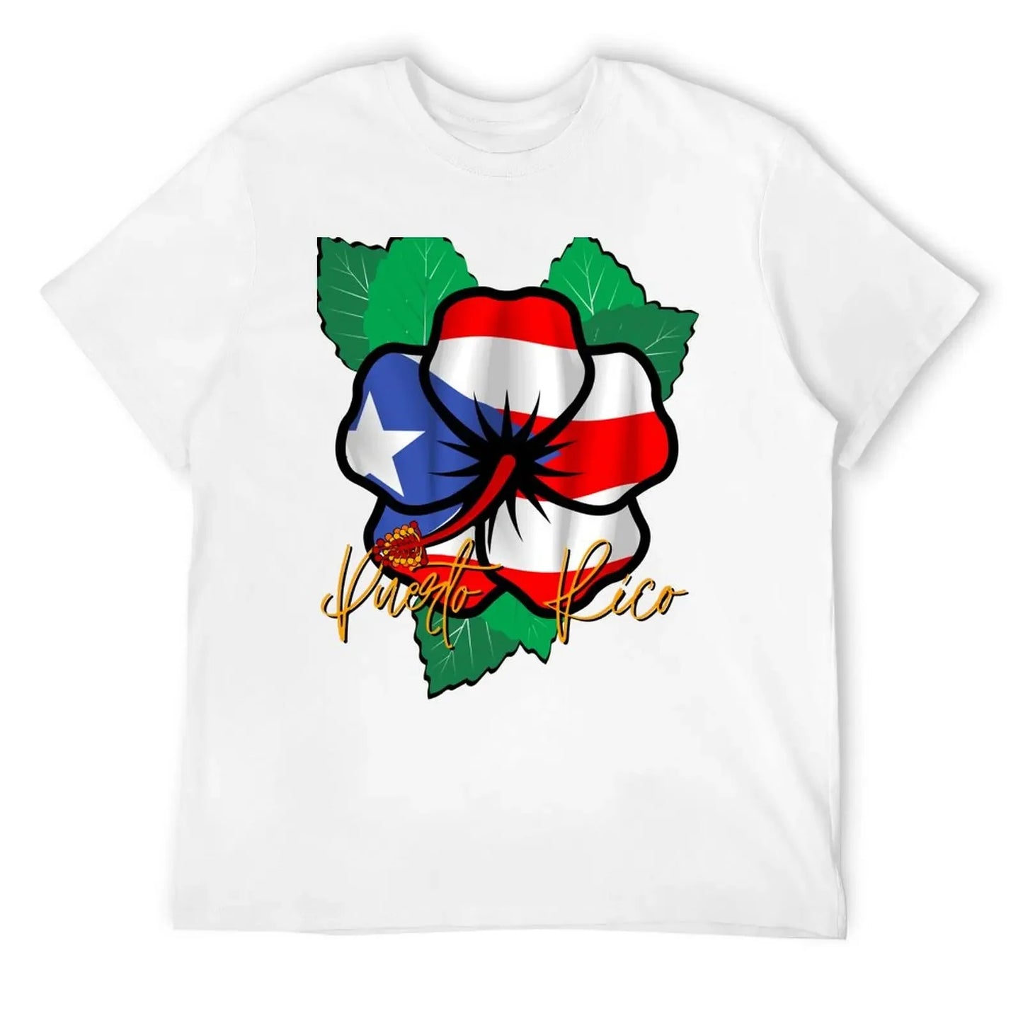 Maga Flower, Flag, Puerto Rico T-Shirt boys whites vintage graphic tee custom shirt custom t shirt men t shirt