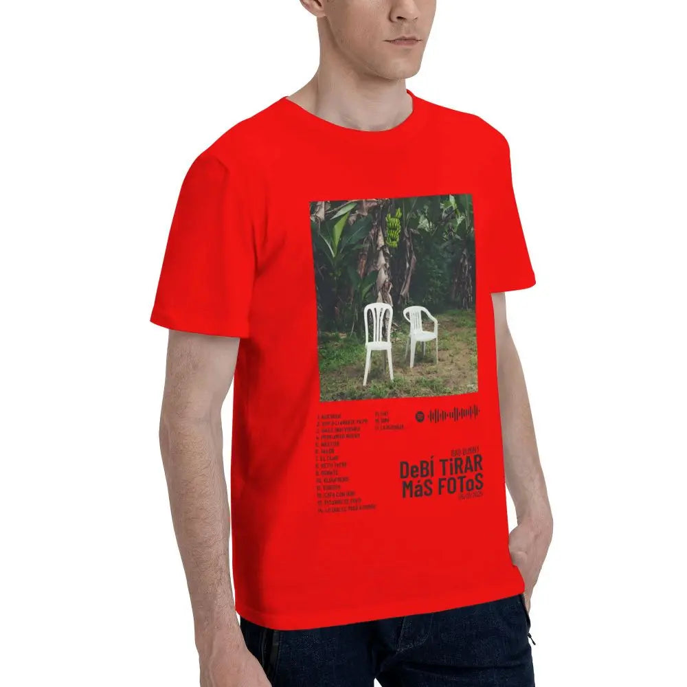 2025 New Album Debi Tirar Mas Fotos DTMF Bad Bunny T Shirt Customized Summer T Shirt For Men Women Graphic Y2K Clothes
