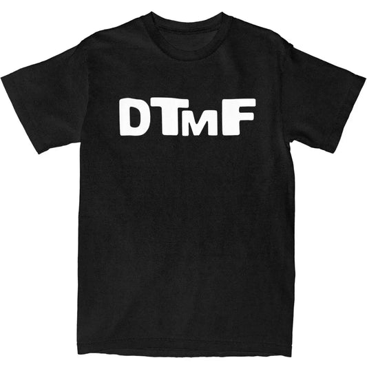 Men Bad Bunny DTMF T Shirts Cotton Tees Summer Vintage Short Sleeves T-Shirt Round Neck Trendy Cool Loose Tee Shirt Plus Size